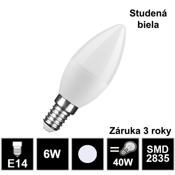led-ziarovka-e14-6w-smd2835-studena-biela